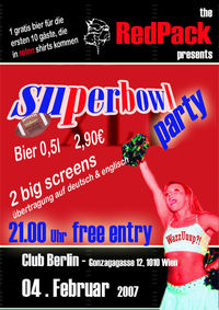 RedPack SuperBowl Party 2007@Club Berlin