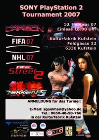 SONY PlayStation 2 Tournament 2007@Kulturfabrik Kufstein