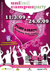 United Campus Party - Speedating & Flirtgames@S'usi - das Lokal am Uni-Sportzentrum