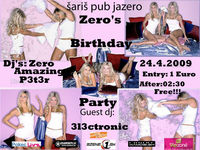 ZERO birthday party@Šariš Pub Jazero