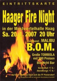 Haager Fire Night@Mostviertelhalle Haag