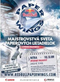 RedBull Paper Wings@Internát Mladosť