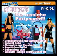 Die russische Partynacht@Amadeus Dancefactory