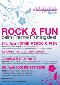 Rock & Fun beim Preimel Frühlingsfest@Preimel Reisen und Transport GmbH.