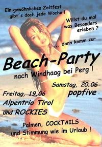 Beach-Party@Windhaag bei Perg