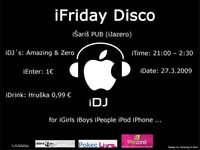 iFriday DISCO@Šariš Pub Jazero