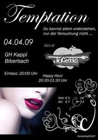 Temptation- Die wohl beste Party des Jahres