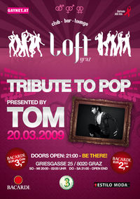 Tribute To Pop Presentet By Tom@Loft Graz