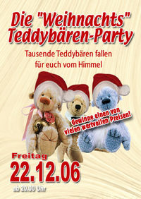 Die Weihnachts Teddybären Party