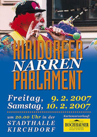 Narrenparlament 2007@Stadthalle