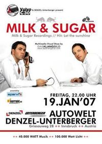 Milk & Sugar live on Stage@Denzel-Unterberger