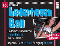 Lederhosen Ball@Nightfire Partyhouse