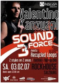 SoundForce with VALENTINO KANZYANI@Rockhouse