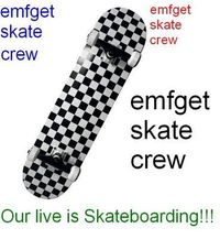 EMFGET SKATE CREW LUNZ AM SEE