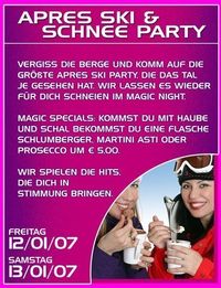Apres Ski & Schnee Party