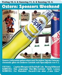 Ostern: Sponsors Weekend