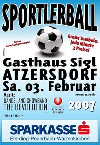 Sportlerball 2007 - Union Wesenufer@GH Sigl