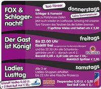 Fox und Schlagernacht!@Lusthouse