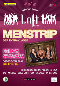 Men Strip Show@Loft Graz