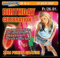 Birthday Celebration@Amadeus Dancefactory