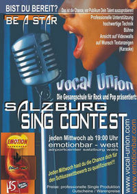 Be A Star - Sing Contest@Emotionbar West