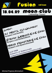 Elements of Elekktrotekk presens: FUSION vol.two@Moon-Club Fügen@Moon-Club (Ehemalige Tenne Fügen)