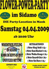 Flower-Power-Party im Sidamo@Cafe Sidamo Mank