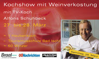 Wein & Showkochen@UNO Shopping 