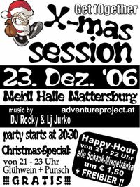 Get together Xmas-session@Meidl-Halle