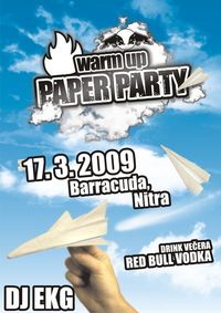 Warm Up PAPER PARTY@Barracuda