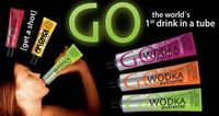 >>GO-Wodka====The worlds 1st drink in a tube