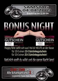 Bonus Night@Happy Nite