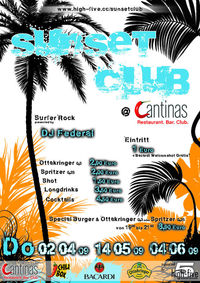 Sunset Club@Cantinas
