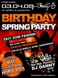 Birthday Spring Party@Baby'O