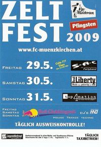 Zeltfest + Clubbing Zelt@Sportplatz Münzkirchen