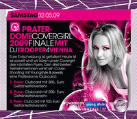 Praterdome Covergirl 2009 Finale mit Dj Trooper 4 Vienna