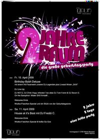 2Jahre 2Raum@2Raum Club Lounge