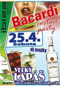 Bacardi coctail párty@Ibiza Disco Club