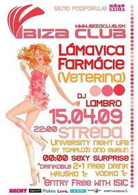 Lámavica Farmácie@Ibiza Club