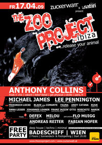 Zuckerwatt & Safari presents THE ZOO PROJECT Ibiza with Anthony Collins
