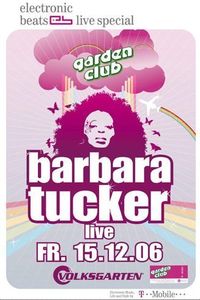 Barbara Tucker live@Volksgarten Clubdisco