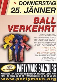 Ball Verkehrt@Partymaus