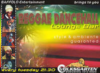 Reggae Dancehall@Volksgarten Clubdisco