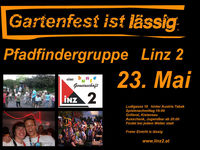 Gartenfest der Pfadfindergruppe Linz 2 - is lässig@Pfadfinderheim der Gruppe Linz 2