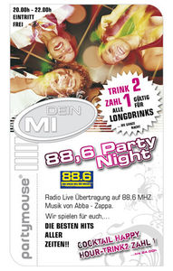 88,6 Partynight@Partyhouse Auhof