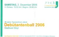 Debütantenball 06@Stadtsaal Steyr