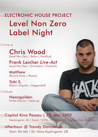 Electronic House Project - Level Non Zero Label Night@Capitol Kino Passau