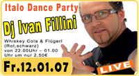 DJ Ivan Fillini Live!@Die Oase