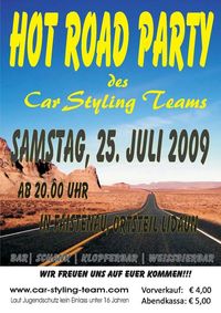 Hot Road Party@Schotterplatz Lidaun