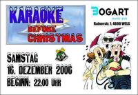 Weihnachts-Karaoke@Bogart Music Pub